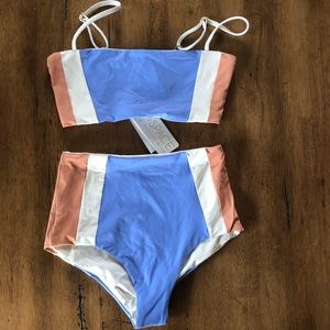 NWT L*Space Set Rebel Heart Top + Portia Bottoms